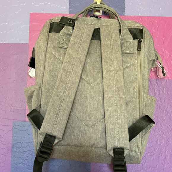 anello Heathered Polyester Mouth Backpack